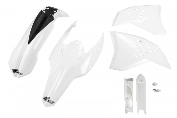 Full Kit Plastiche bianco per Ktm EXC 125 - EXC 200 - EXC 250 - EXC-F 250 - EXC 300 - EXC-F 350 - EXC-F 450 - EXC-F 500 - XC...